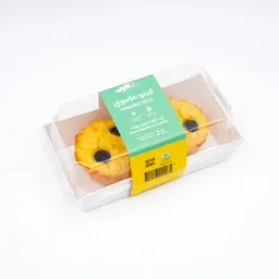 Keto Lemon and Berry Cupcake